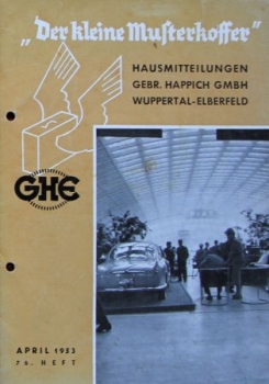 Happich "Der kleine Musterkoffer" Factorymagazine 1953 (2689)